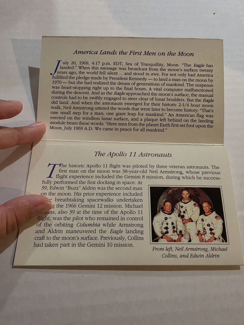 Marshall Islands First Men on the Moon $5 Commemorative Coin Card - Purple - Picture 11 of 12